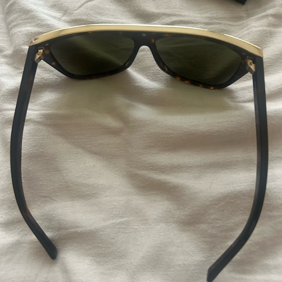 Saint Laurent Brown Sunglasses with Black Accents main image 5